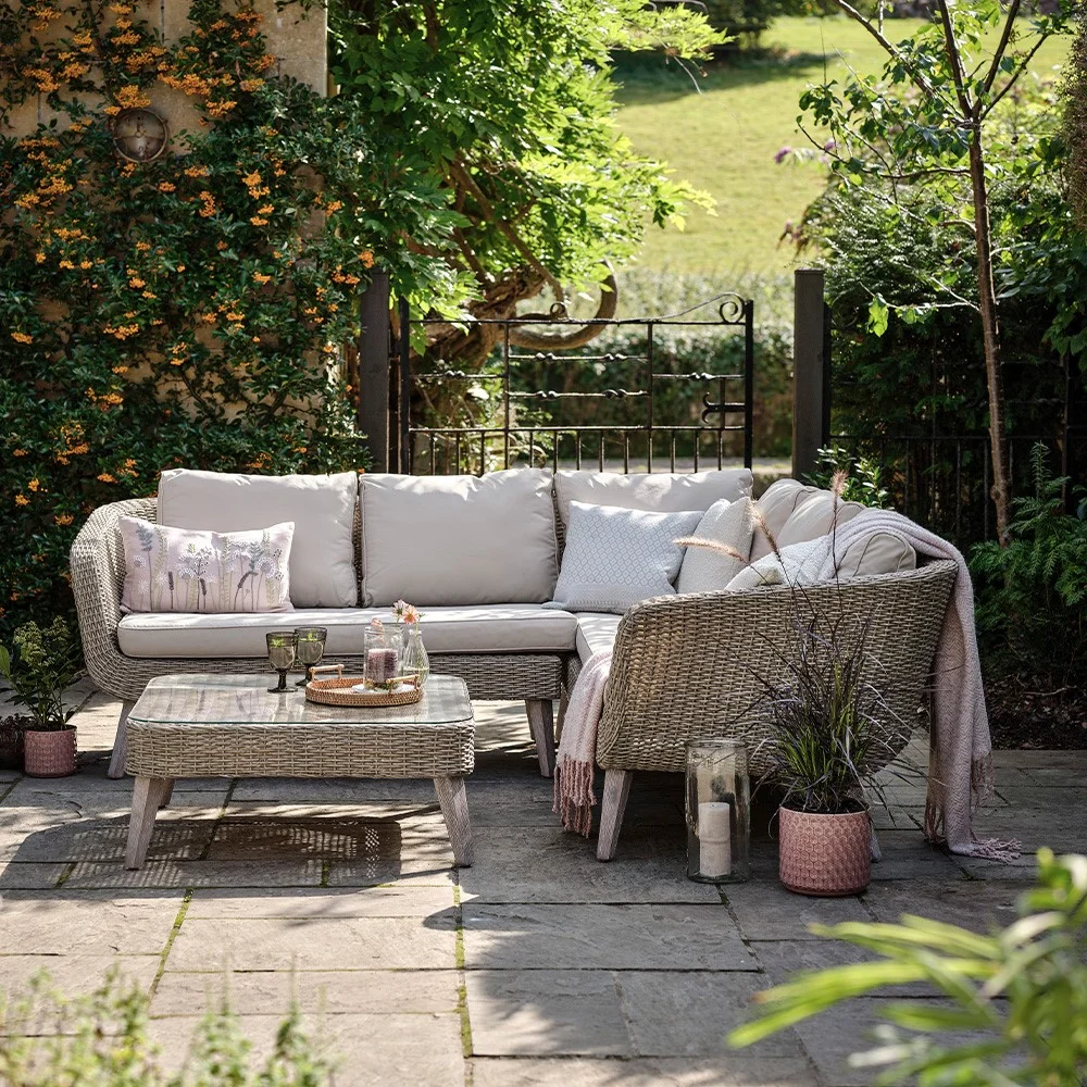 Cotswold Company Natural Ashcroft Garden Corner Lounge Set