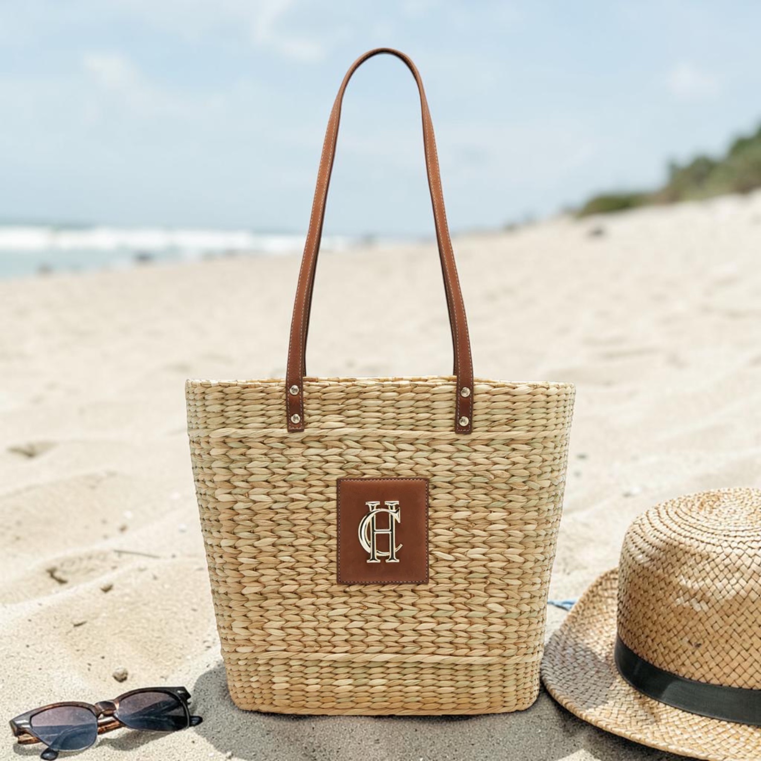 Holland & Cooper Paloma Straw Tote